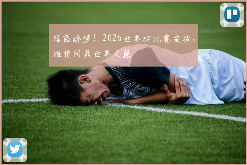 绿茵逐梦！2026世界杯比赛安排，谁将问鼎世界之巅